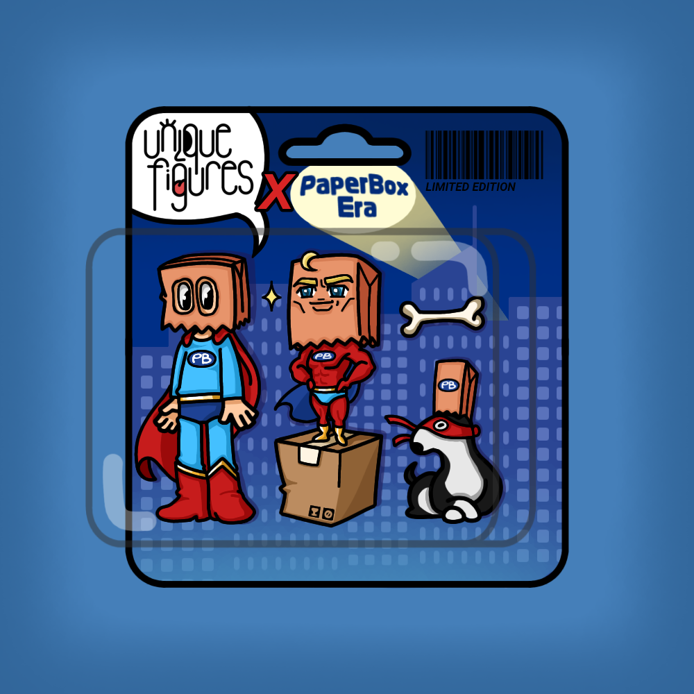 Unique Figures X PaperBoxEra